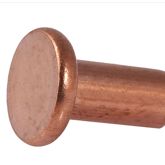 FASTNERS (RIVETS) HAMMERING COPPER ROUND HEAD, FLAT HEAD — Premium B2B Hardware Supply Al Farhan Hardware Trading — B2B wholesale fastners (rivets) hammering copper round head, flat head in Dubai UAE