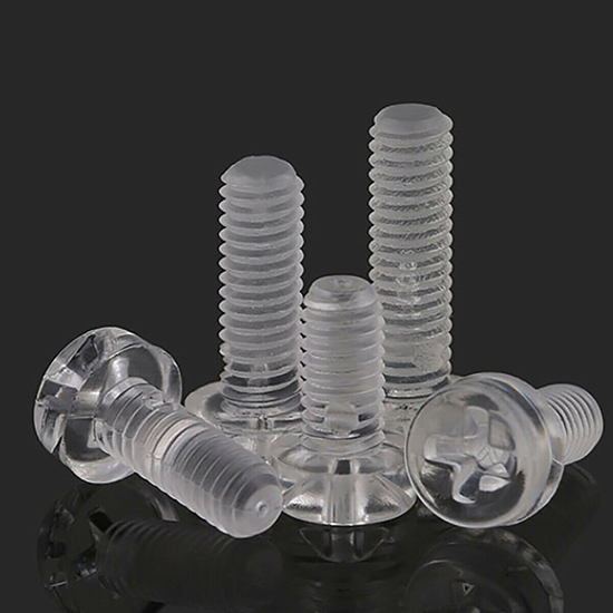 MACHINE SCREW NYLON PLASTIC CLEAR PANHEAD — Premium B2B Hardware Supply Al Farhan Hardware Trading — B2B wholesale machine screw nylon plastic clear panhead in Dubai UAE