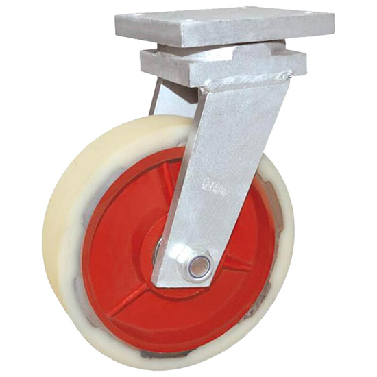 NYLON CASTER WHEEL CAST IRON BASE BRK, SW — Premium B2B Hardware Supply Al Farhan Hardware Trading — B2B wholesale nylon caster wheel cast iron base brk, sw in Dubai UAE