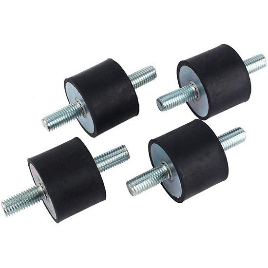 VIBRATION RESISTORS ANTI VIBRATION RUBBER BASE BOTH SIDE MALE — Premium B2B Hardware Supply Al Farhan Hardware Trading — B2B wholesale vibration resistors anti vibration rubber base both side male in Dubai UAE